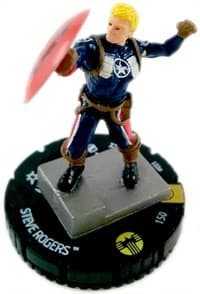 Steve Rogers - Nick Fury, Agent of S.H.I.E.L.D. - Heroclix card