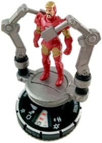 Iron Man (Without Mask) - Nick Fury, Agent of S.H.I.E.L.D. - Heroclix card