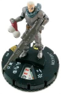Nick Fury (056) - Nick Fury, Agent of S.H.I.E.L.D. - Heroclix card