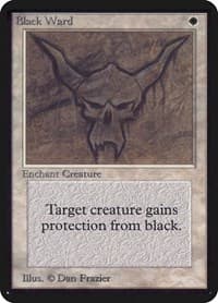Black Ward - Alpha Edition - Magic: The Gathering card