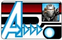 War Machine ID Card - Nick Fury, Agent of S.H.I.E.L.D. - Heroclix card