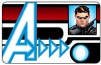Bucky Barnes ID Card - Nick Fury, Agent of S.H.I.E.L.D. - Heroclix card