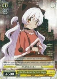One Who Knows the Truth, Nagisa - Puella Magi Madoka Magica the Movie -Rebellion- - Weiss Schwarz card
