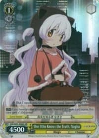 One Who Knows the Truth, Nagisa (SR) - Puella Magi Madoka Magica the Movie -Rebellion- - Weiss Schwarz card