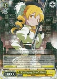 "I'm Happy Now" Mami - Puella Magi Madoka Magica the Movie -Rebellion- - Weiss Schwarz card