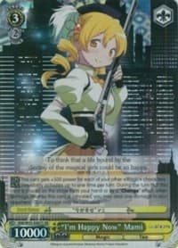 "I'm Happy Now" Mami (SR) - Puella Magi Madoka Magica the Movie -Rebellion- - Weiss Schwarz card