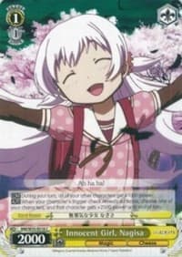 Innocent Girl, Nagisa - Puella Magi Madoka Magica the Movie -Rebellion- - Weiss Schwarz card