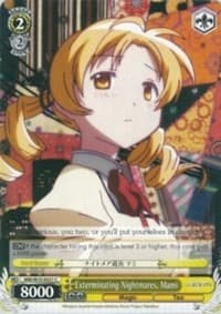 Exterminating Nightmares, Mami - Puella Magi Madoka Magica the Movie -Rebellion- - Weiss Schwarz card