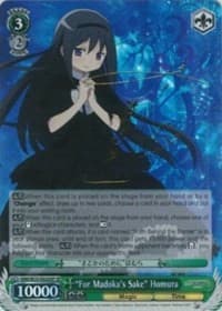 "For Madoka's Sake" Homura (SP) - Puella Magi Madoka Magica the Movie -Rebellion- - Weiss Schwarz card