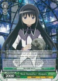 "Real Memories" Homura - Puella Magi Madoka Magica the Movie -Rebellion- - Weiss Schwarz card