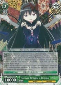 Homura Became a Demon - Puella Magi Madoka Magica the Movie -Rebellion- - Weiss Schwarz card
