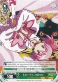 Ladylike, Madoka - Puella Magi Madoka Magica the Movie -Rebellion- - Weiss Schwarz card