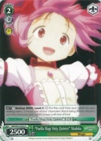 "Puella Magi Holy Quintet" Madoka - Puella Magi Madoka Magica the Movie -Rebellion- - Weiss Schwarz card