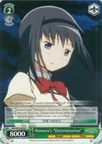 Homura's "Determination" - Puella Magi Madoka Magica the Movie -Rebellion- - Weiss Schwarz card