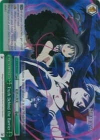 Truth Behind the Barrier (RRR) - Puella Magi Madoka Magica the Movie -Rebellion- - Weiss Schwarz card