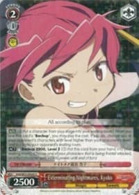 Exterminating Nightmares, Kyoko - Puella Magi Madoka Magica the Movie -Rebellion- - Weiss Schwarz card