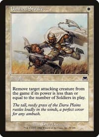 Unified Strike - Onslaught - Magic: The Gathering card