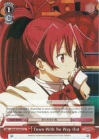 Town With No Way Out - Puella Magi Madoka Magica the Movie -Rebellion- - Weiss Schwarz card