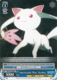 Spectacular Plan, Kyubey - Puella Magi Madoka Magica the Movie -Rebellion- - Weiss Schwarz card