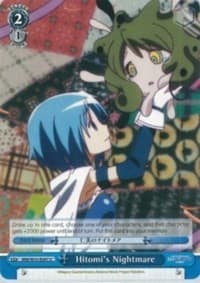 Hitomi's Nightmare - Puella Magi Madoka Magica the Movie -Rebellion- - Weiss Schwarz card