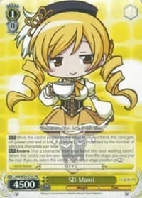 SD Mami - Puella Magi Madoka Magica the Movie -Rebellion- - Weiss Schwarz card