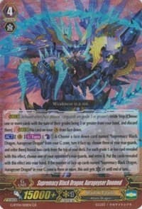 Supremacy Black Dragon, Aurageyser Doomed - G-BT04: Soul Strike Against The Supreme - Cardfight Vanguard card