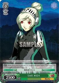 Unit #024 - Persona 4 ver.E - Weiss Schwarz card