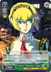 Sisters' Reunion, Aigis - Persona 4 ver.E - Weiss Schwarz card
