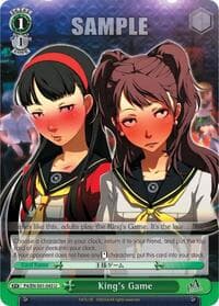 King's Game - Persona 4 ver.E - Weiss Schwarz card