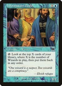 Information Dealer - Onslaught - Magic: The Gathering card