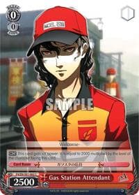 Gas Station Attendant - Persona 4 ver.E - Weiss Schwarz card