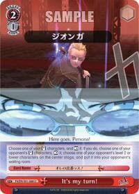 It's my turn! - Persona 4 ver.E - Weiss Schwarz card