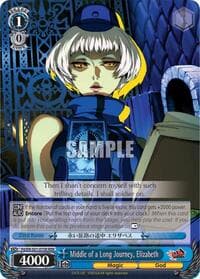 Middle of a Long Journey, Elizabeth (RRR) - Persona 4 ver.E - Weiss Schwarz card