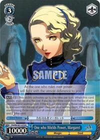 One who Wields Power, Margaret - Persona 4 ver.E - Weiss Schwarz card