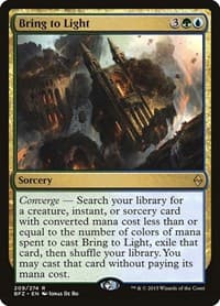 Bring to Light - Battle for Zendikar - Magic: The Gathering card