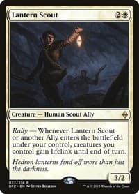 Lantern Scout - Battle for Zendikar - Magic: The Gathering card