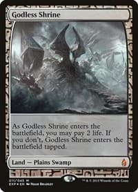 Godless Shrine - Zendikar Expeditions - Magic: The Gathering card