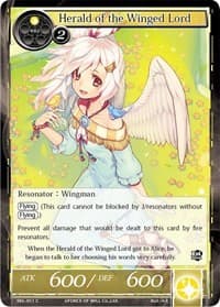 Herald of the Winged Lord - The Seven Kings of the Lands - Force of Will card