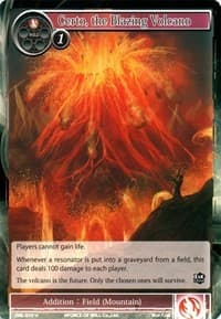 Certo, the Blazing Volcano - The Seven Kings of the Lands - Force of Will card