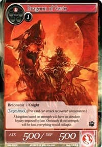 Dragoon of Certo - The Seven Kings of the Lands - Force of Will card