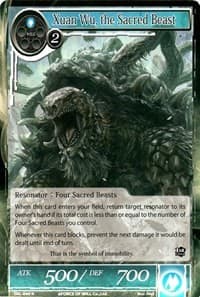 Xuan Wu, the Sacred Beast - The Seven Kings of the Lands - Force of Will card