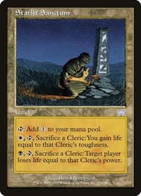 Starlit Sanctum - Onslaught - Magic: The Gathering card