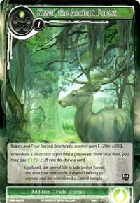 Sissei, the Ancient Forest - The Seven Kings of the Lands - Force of Will card