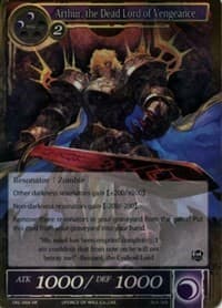 Arthur, the Dead Lord of Vengeance - The Seven Kings of the Lands - Force of Will card