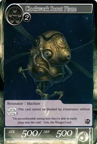 Clockwork Scout Plane - The Seven Kings of the Lands - Force of Will card