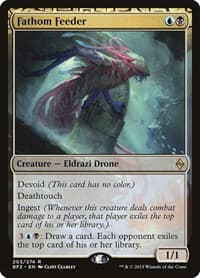 Fathom Feeder - Battle for Zendikar - Magic: The Gathering card