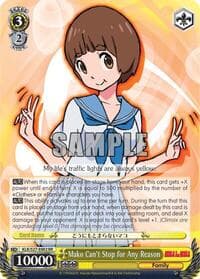 Mako Can't Stop for Any Reason - KILL la KILL - Weiss Schwarz card