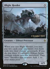 Blight Herder - Launch Party & Release Event Promos - Magic: The Gathering card