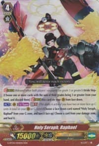 Holy Seraph, Raphael - G-BT04: Soul Strike Against The Supreme - Cardfight Vanguard card
