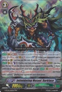 Intimidating Mutant, Darkface - G-BT04: Soul Strike Against The Supreme - Cardfight Vanguard card